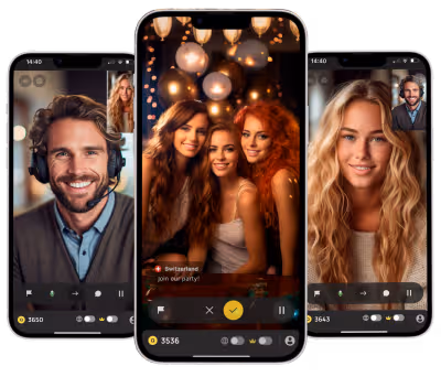 Chatroulette mobile app